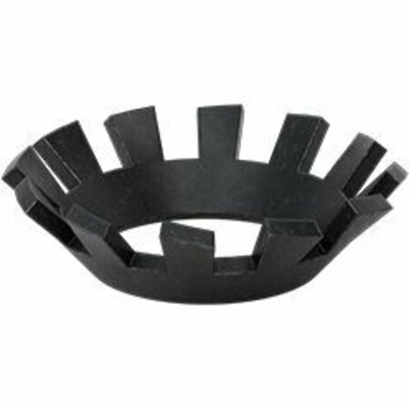 BSC PREFERRED Countersunk External-Tooth Lock Washer Black-Oxide for 1/2 Screw Size 0.512 ID 0.976 OD, 10PK 90069A219